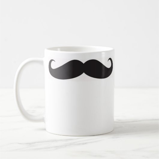 La tasse de moustache (Gauche)