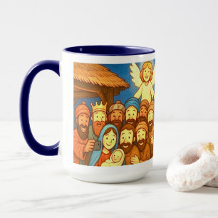 La tasse de Noël limitée 15oz La Sainte Nuit 2025