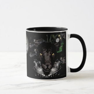 La tasse de panthère noire