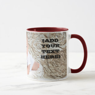 La tasse de photo (coutume) ajoutent la tasse de