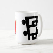 La tasse de prévention de mal d'âme de PoHo (Devant droit)