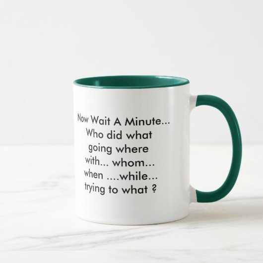 La tasse de question (Droite)