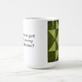 La tasse de Quilter matériel de fille (Centre)