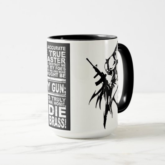 La tasse de Reaper "meurent dans une pile profonde (Devant droit)
