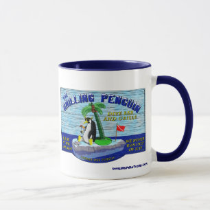 La tasse de refroidissement de pingouin
