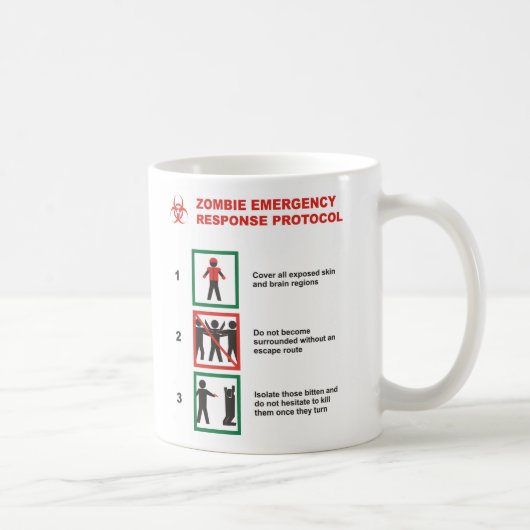 La tasse de secours de zombi (Droite)