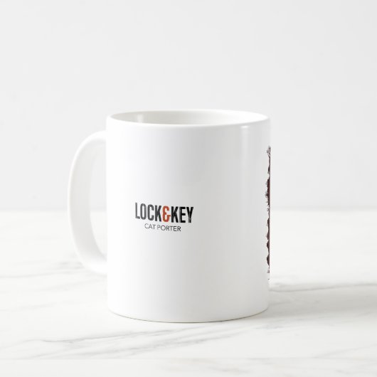 La tasse de serrure et de clé (Devant gauche)