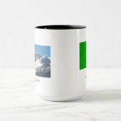 La tasse de souvenir de dolomites (Centre)