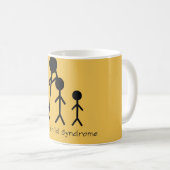 La tasse de syndrome d'enfant la plus ancienne (Devant droit)