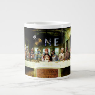 La tasse de Tableau de dîner de famille