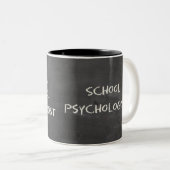 La tasse de tableau du psychologue fait sur (Devant droit)