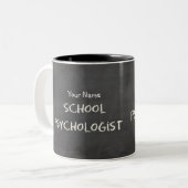 La tasse de tableau du psychologue fait sur (Devant gauche)