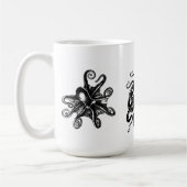 La tasse de tasse de poulpe de Kraken pour (Gauche)