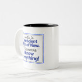 La tasse de vérité ! (Devant gauche)