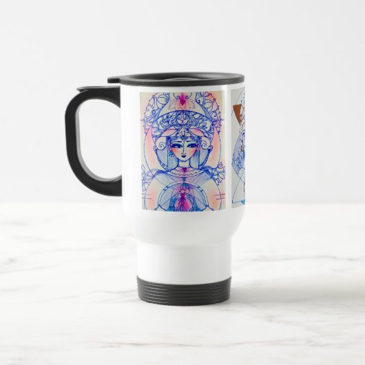 La tasse de voyage de trois Devi (Gauche)