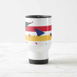 La tasse de voyage des "Feuilles festifs"