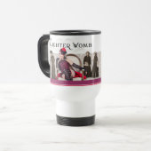 La tasse de voyage d'utérus de rire (Devant gauche)