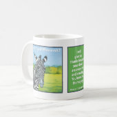 La tasse de zèbre (Devant gauche)