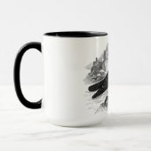 La tasse décorative de Raven (Gauche)