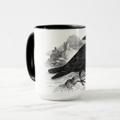 La tasse décorative de Raven (Devant gauche)