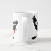 La tasse d'éléphant de gros-bec de Breasted de ros (Dos)