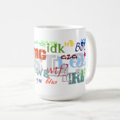 La tasse des acronymes du broutement avide (Devant droit)