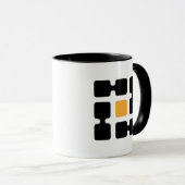 La tasse d'icône de grille (Devant droit)