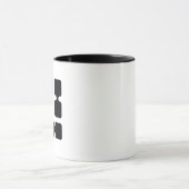 La tasse d'icône de grille - laissée (Centre)