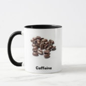 La tasse d'intoxiqué de caféine (Gauche)