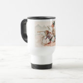 La tasse du Birder - oiseaux anthropomorphes (Devant gauche)