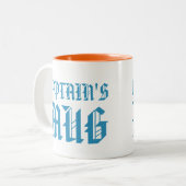 La tasse du capitaine | Fun Humour Slogan Kids Mug (Devant gauche)