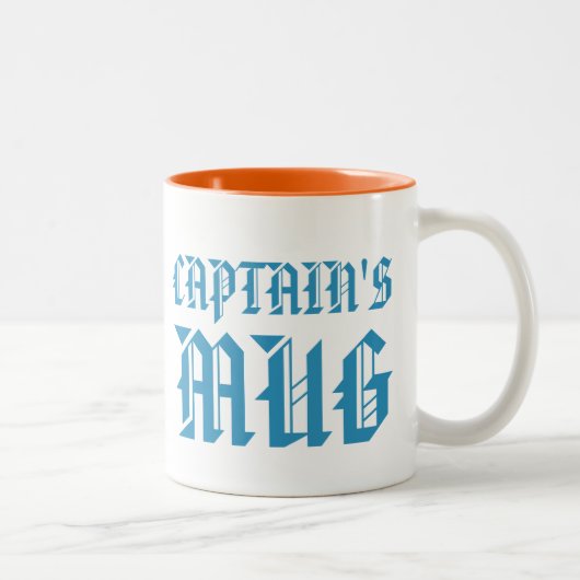 La tasse du capitaine | Fun Humour Slogan Kids Mug (Droit)