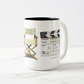 La tasse du cinéaste final personnalisable (Devant droit)