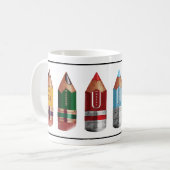 La tasse du crayon #1 de Stubbie (Devant gauche)