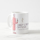 La tasse du dirigeant créatif en chef (Devant gauche)