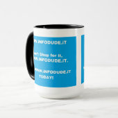 La tasse du fonctionnaire WWW.iNFODUDE.iT ! (Devant gauche)