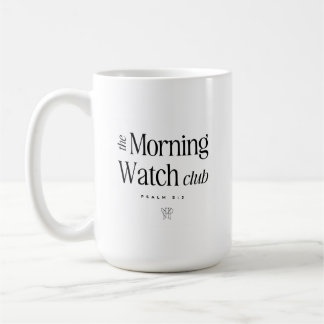 La tasse du Morning Watch Club