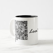 La tasse "du Nouveau Mexique d'amour" (Devant gauche)