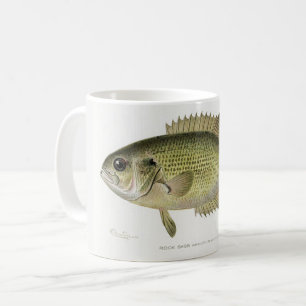 La tasse du pêcheur de crapet de roche