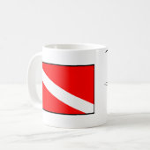 La tasse du plongeur avancé d'eau libre (Devant gauche)