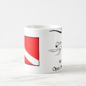 La tasse du plongeur avancé d'eau libre (Centre)