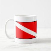 La tasse du plongeur avancé d'eau libre (Gauche)
