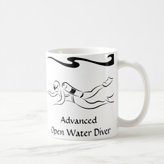 La tasse du plongeur avancé d'eau libre (Droite)