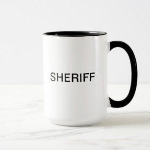La tasse du shérif