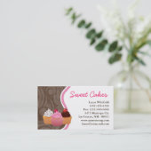 La tasse durcit le carte de visite doux de festins (Debout devant)