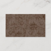 La tasse durcit le carte de visite doux de festins (Dos)