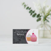 La tasse durcit le carte de visite doux de festins (Debout devant)