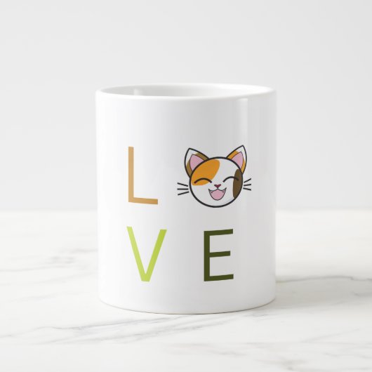 La tasse en céramique "love" (Devant)