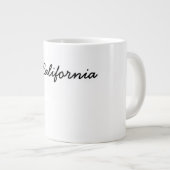 La tasse enorme "de la Californie d'amour" (Devant droit)