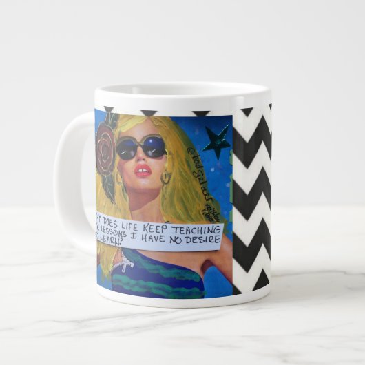 LA TASSE ENORME POURQUOI FAIT LA VIE CONTINUENT À (Devant gauche)